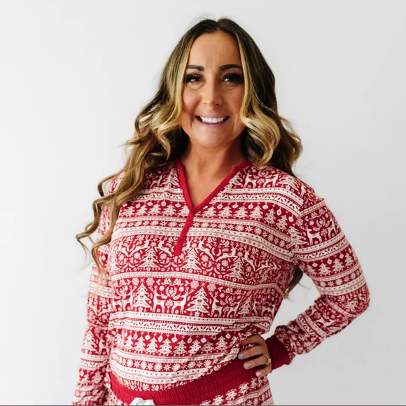 Little Sleepies reindeer cheer women’s set - Picture 8 of 8